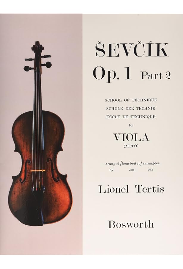 Amazon.co.jp: シェフチーク(セヴシック): ビオラ技法教本 Op.1 パート